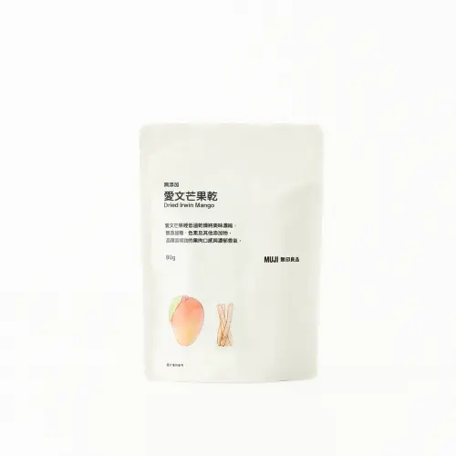 ▲無印良品生產的愛文芒果乾標榜無添加。（圖／無印良品提供https://shop.muji.tw/）