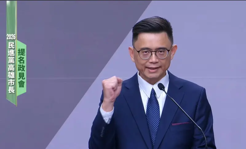 讚黨內對手優秀!賴瑞隆拋三個第一:真正對手是修惡法的柯志恩