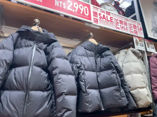 ▲羽絨外套。（圖/陳雅雲攝）