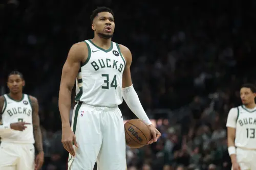 ▲字母哥本季9.8次罰球暫居第2，但命中率僅64.1%。（圖／美聯社／達志影像）