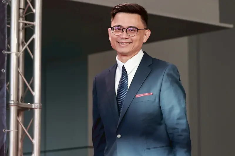 ▲賴瑞隆表示,2026年的高雄市長選舉非常重要。(圖/記者葉政勳攝,2025.01.03)