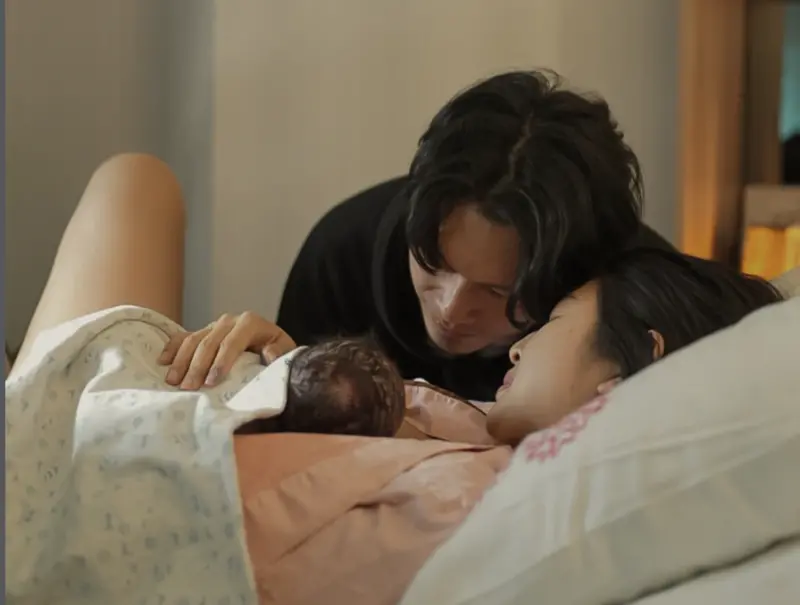 快訊/「華航林依晨」生了!曬一家三口合照甜喊:寶貝請多指教