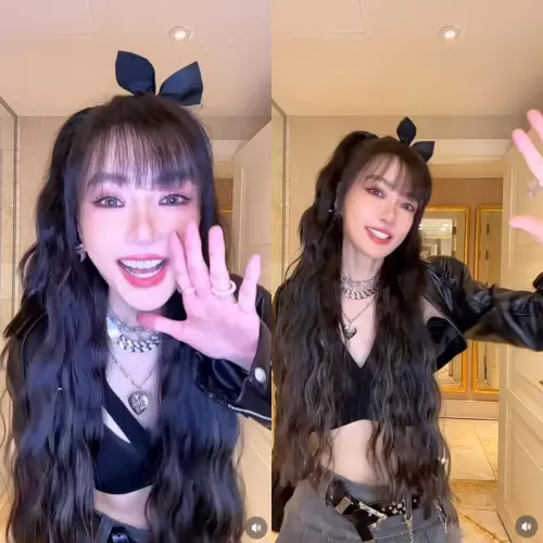 ▲謝金燕在最新影片中耍萌，部分粉絲認不出來是本人。（圖／JeannieHsieh謝金燕___bbb臉書）