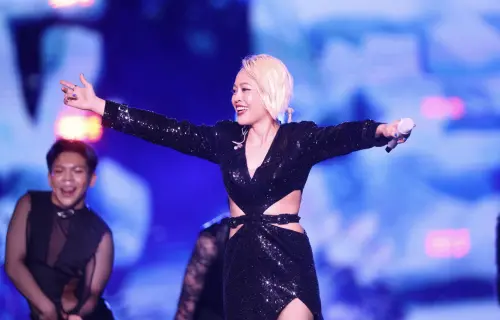 ▲戴愛玲飆高音，台下觀眾沒在怕。（圖／台東縣政府提供）