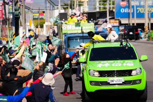 ▲ 立委林岱樺車隊沿途受到支持者的熱情回應。（圖／立委林岱樺辦公室提供）