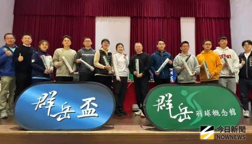 ▲大會捐出所有比賽用球給中部相關學校，培育更多好手在羽球界發光發熱。（圖／記者金武鳳攝，2025.1.4)