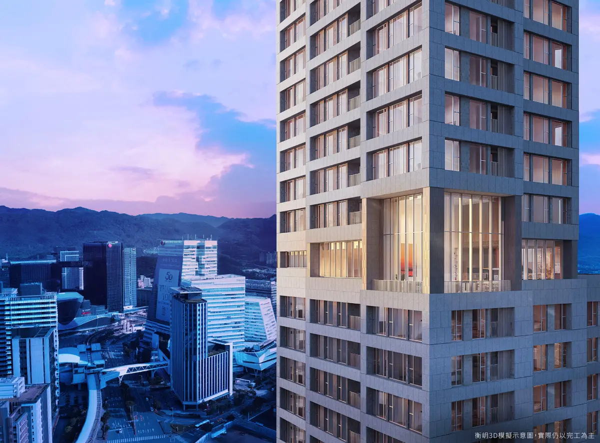 ▲大陸建設攜手挪威Snøhetta國際建築團隊打造南港高規格高端住宅。（圖／業者提供）