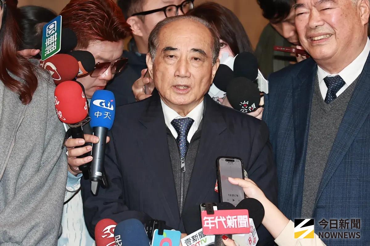 ▲前立法院長王金平獲聘國民黨最高顧問。（圖／記者葉政勳攝，2025.01.05）