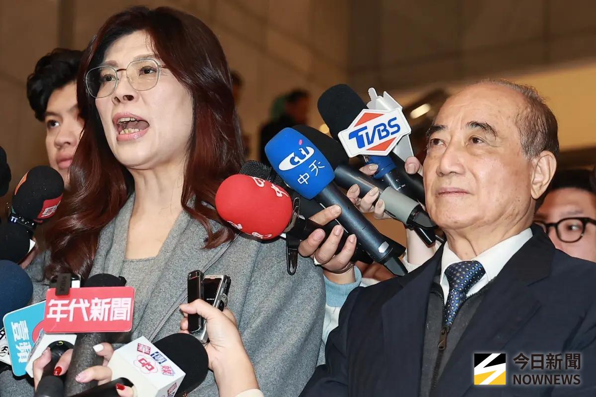 ▲國民黨主席鄭麗文駁斥張顯耀督導南部選情傳聞。（圖／記者葉政勳攝，2026.01.05）