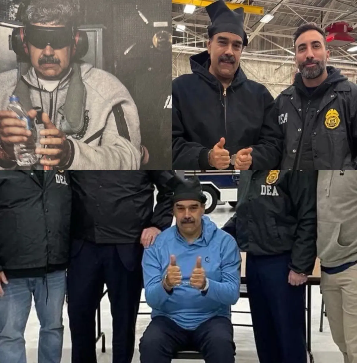 ▲委內瑞拉總統馬杜洛（Nicolás Maduro）被逮捕後，連換3套衣服，引發關注。（圖／翻攝自X／@_TruthZone_）