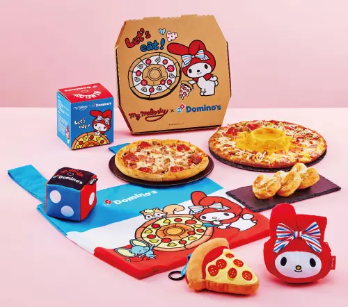 ▲達美樂x美樂蒂「翻轉魔法套餐」。（圖／達美樂dominos.com.tw）