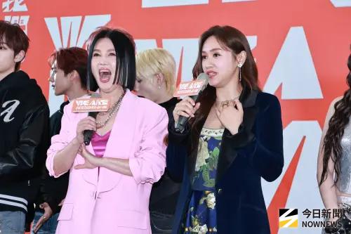 ▲Sandy連續四年主持《2026 WE ARE 我們的除夕夜》。（圖／記者吳翊緁攝影）