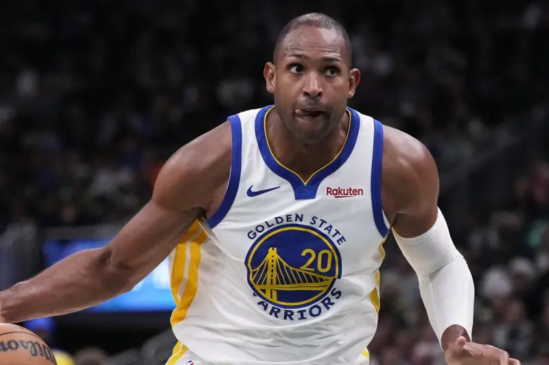 ▲老將霍福德（Al Horford）近期的強勢反彈，可能為勇士球團「按兵不動」提供了最合理的理由。（圖／美聯社／達志影像）