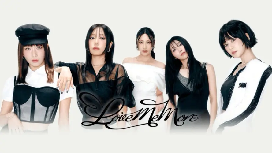 ▲Apink在桃園跨年演唱會後迅速回歸，今（5）日推出第11張迷你專輯《RE : LOVE》，回顧成軍15年歷程，主打歌〈Love Me More〉融合懷舊與現代情緒，展現更成熟的「Apink式愛情」。（圖／翻攝自Apink X）