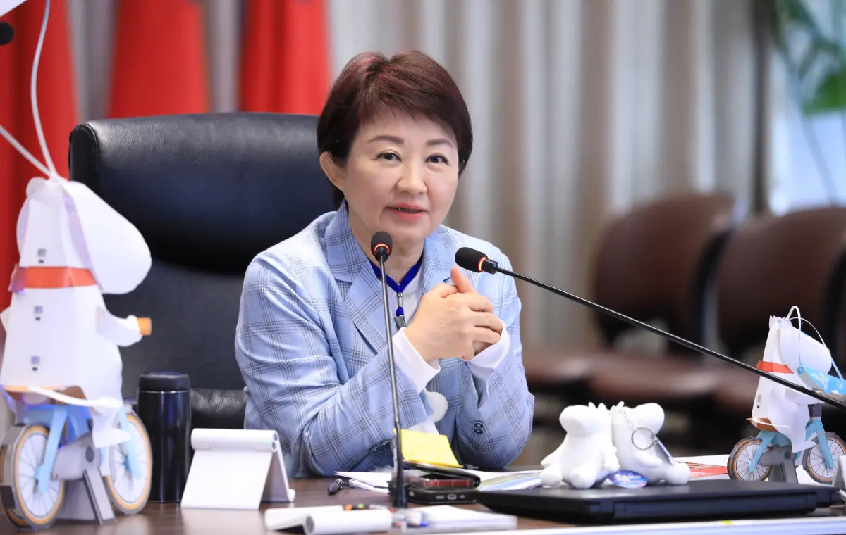 ▲台中市長盧秀燕證實已在盤點經費，會儘快公布廚餘機加碼補助的細節。（圖／台中市政府提供，2026.01.06）