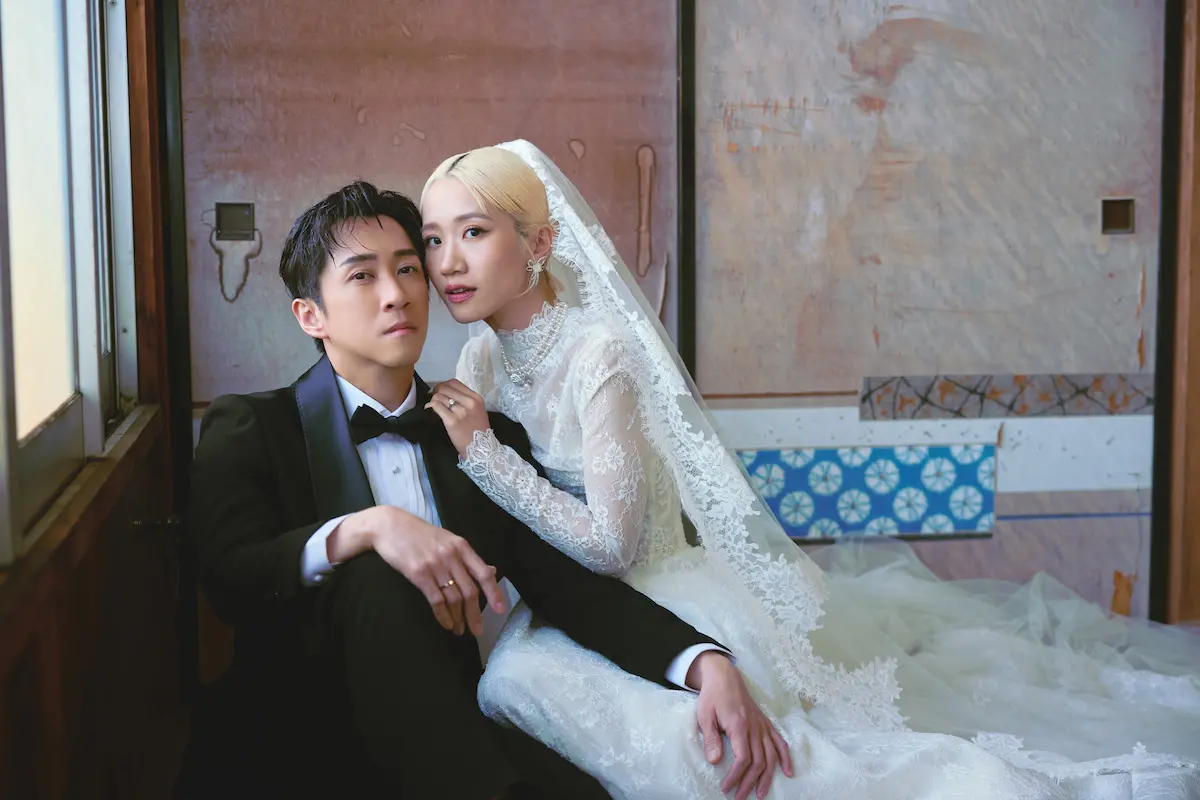 ▲陳漢典（左）與LULU（右）今晚舉辦婚宴，除了證實找吳宗憲當主婚人，賓客名單、婚禮細節也引來外界關注，《NOWNEWS今日新聞》整理出婚禮5大亮點，帶著滿滿祝福見證兩人的幸福時刻。（圖／天地合娛樂提供）