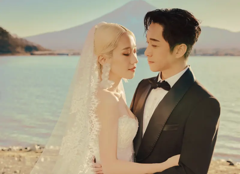 陳漢典Lulu拍婚紗在日本此飯店！躺房看富士山　住1晚不含餐破2萬