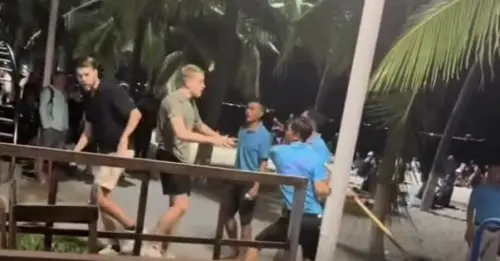 越南芽莊驚傳群眾衝突！當地人持鐵鍬欲毆遊客
