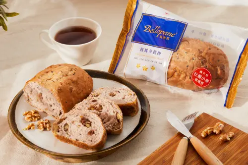 ▲ 擁有豐富的自然穀香與層次口感的核桃多穀物