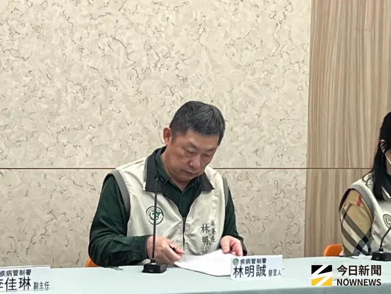 ▲疾管署副署長林明誠說，流感疫情預估1月下旬進入流行期，可能會在春節前後達高峰。（圖／記者張乃文攝）