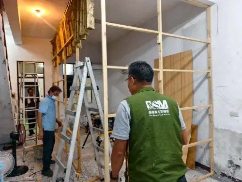 ▲基督教芥菜種會在光復洪災後的家園修繕，仍持續進行中。（圖／蝦皮提供）