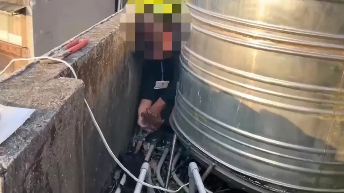 ▲台北市萬華區3間養生館非法性交易遭到抓包，改招牌繼續營業遭到斷水、斷電。（圖／翻攝畫面）