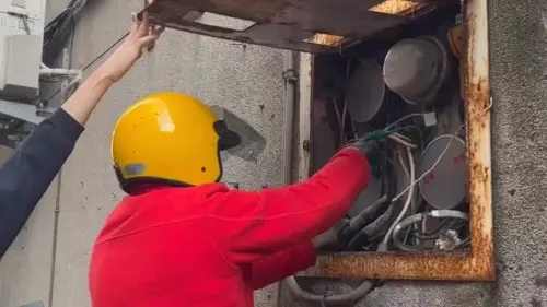 ▲萬華養生館進行非法性交易，祭手段慘遭斷水斷電。（圖／翻攝畫面）