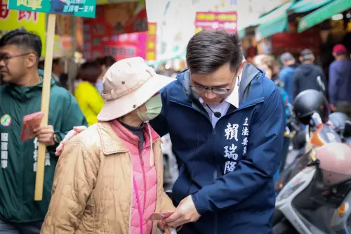 ▲ 賴瑞隆來自勞工家庭、從小在菜市場長大，深深體會市民的支持。（圖／翻攝畫面）