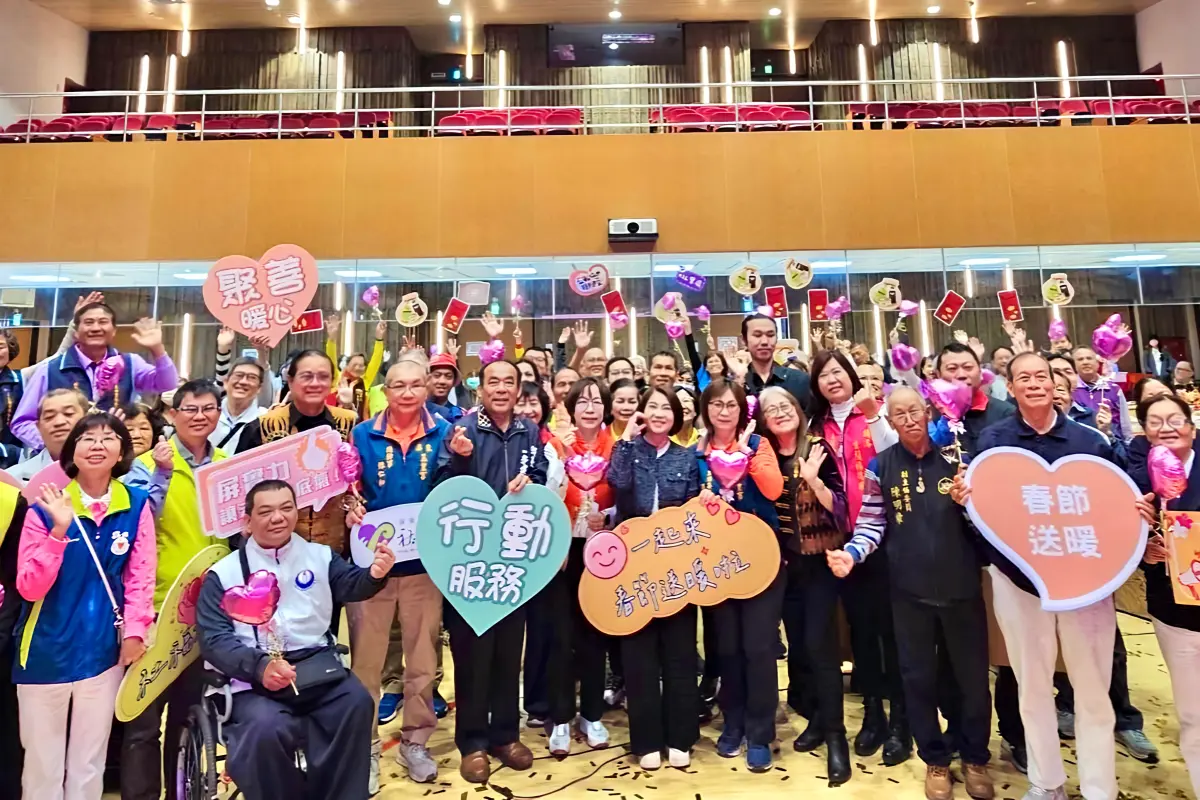 ▲屏東縣政府舉辦「115年春節送暖歲末關懷」活動。（圖／屏東縣府提供）