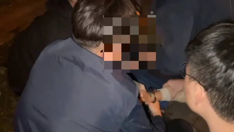 ▲花蓮縣秀林鄉胡姓男子在部落涉嫌多起搶奪、偷竊案遭警方逮捕。（圖／讀者提供）