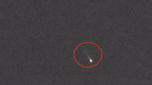 F-16失事瞬間疑曝光！東管處鏡頭君拍到「一團火光墜海」時間吻合
