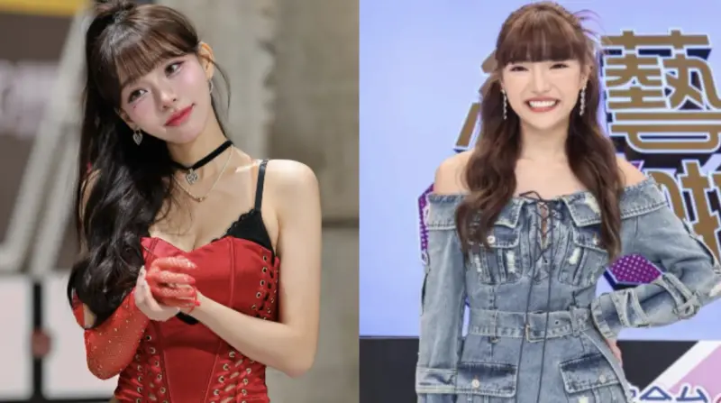 ▲羅志祥、何美（右）主持《綜藝OK啦》3個多月，今（7）日傳出收視不佳，電視台將女方換成啦啦隊女神林襄（左），對此，稍早中天電視向《NOWNEWS今日新聞》證實此事，「為持續帶給觀眾新鮮感，節目依不同階段調整製播策略。」（圖／記者朱永強攝影）