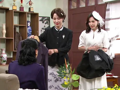 ▲現實生活中，黃瑄（如圖中）也有相似心情。她坦言去年因投資股票慘賠20萬後決定「轉向實體經營」，希望透過被動收入讓生活更穩定。（圖／台視提供）