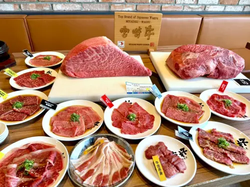 ▲乾杯燒肉新菜單主打日本和牛399元就吃得到。（圖／記者蕭涵云攝）