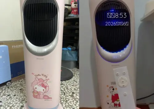 ▲不少網友幸運買到1999元極少現貨的霧化扇福袋，《NOWNEWS》記者在市區探訪4間門市都沒買到，熱銷程度非常高。（圖/Threads）