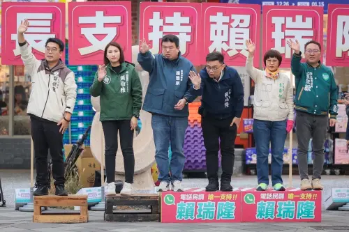 唯一支持 「豬肉王子」蔡小虎力挺「菜市場之子」賴瑞隆
