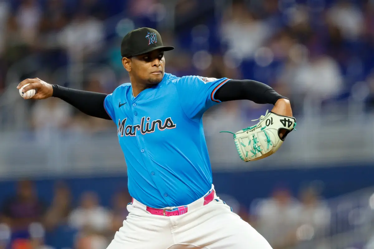 ▲美國職業棒球大聯盟（Major League Baseball）芝加哥小熊在休賽季一直在積極尋求為先發輪值補進具影響力的投手，也在今（8）日完成一筆重磅3換1的交易，從邁阿密馬林魚換回27歲右投卡布雷拉（Edward Cabrera）。(圖／美聯社／達志影像）