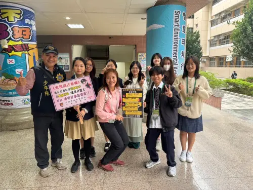 寒假打工陷阱多　高市少年警提醒學子識詐、防毒、重安全
