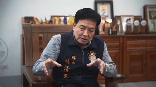 ▲花蓮光復鄉長林清水指出，未來會強化社區民眾的防災意識。（圖／記者王郁勳攝）