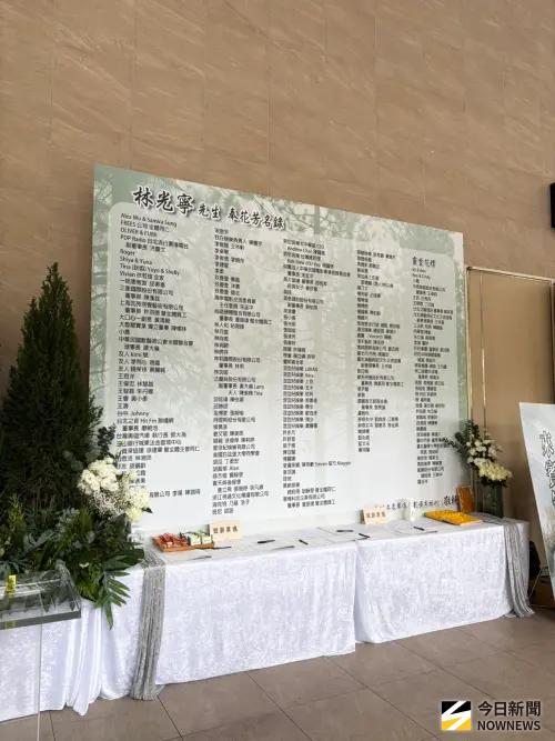 ▲林光寧告別式（圖／記者黃聖凱攝影）