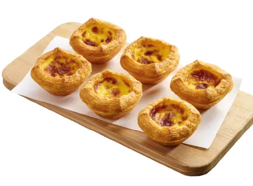 ▲拿坡里開賣蛋塔了！一盒6入原價270元，外帶特惠價199元。（圖／拿坡里 0800076666.com.tw）