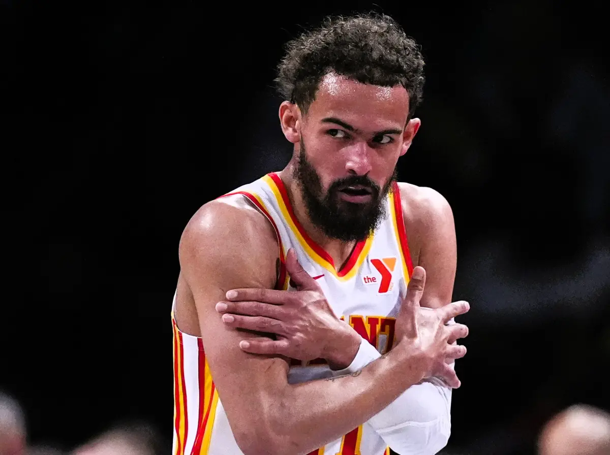 ▲根據ESPN記者查尼亞拉（Shams Charania）報導，今（8）日亞特蘭大老鷹與華盛頓巫師達成交易，老鷹將崔楊（Trae Young）送往華盛頓巫師。（圖／美聯社／達志影像）