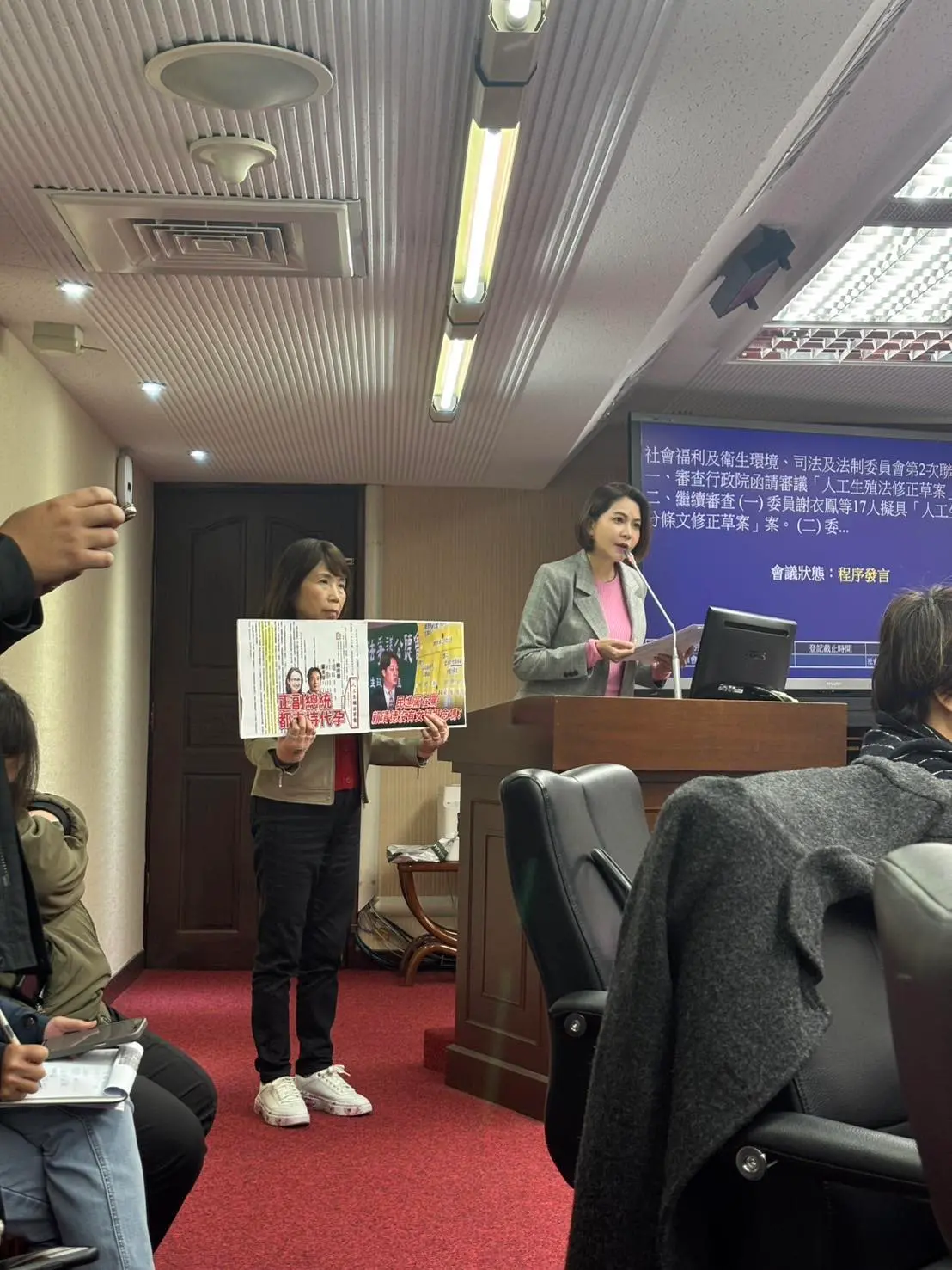 ▲民眾黨立委陳昭姿（圖左）力推代理孕母法制化。（圖／取自陳昭姿臉書）