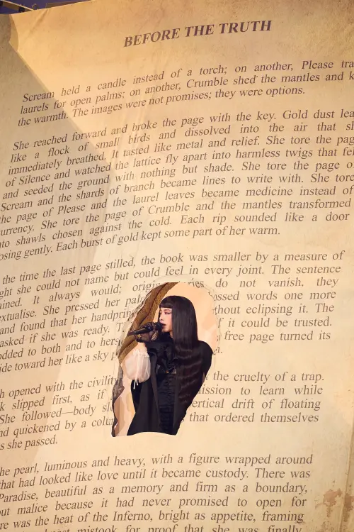 ▲蔡依林（如圖）演唱會上的「真相之書」，上面真的寫了章節和故事，並不馬虎，造價高達2千萬元。（圖／凌時差音樂提供）