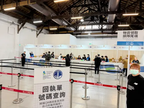 ▲臺北公益馬拉松自今（8）日起至10日在臺北松菸文創園區五號倉庫，打造為期三天的「跑者備賽基地」。（圖／記者周淑萍攝）