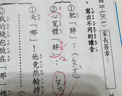 心寬體胖不是唸「ㄆㄤˋ」！正確讀音出爐　家長全震驚：搞錯30年
