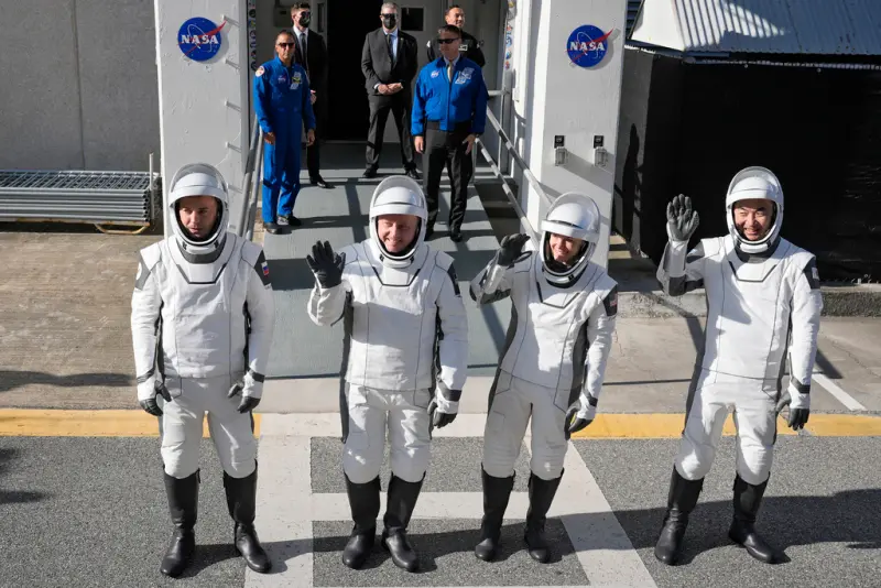 ▲美國國家航空暨太空總署（NASA）8日表示，國際太空站一名太空人出現健康問題，將提前結束任務返回地球。（圖／美聯社／達志影像）