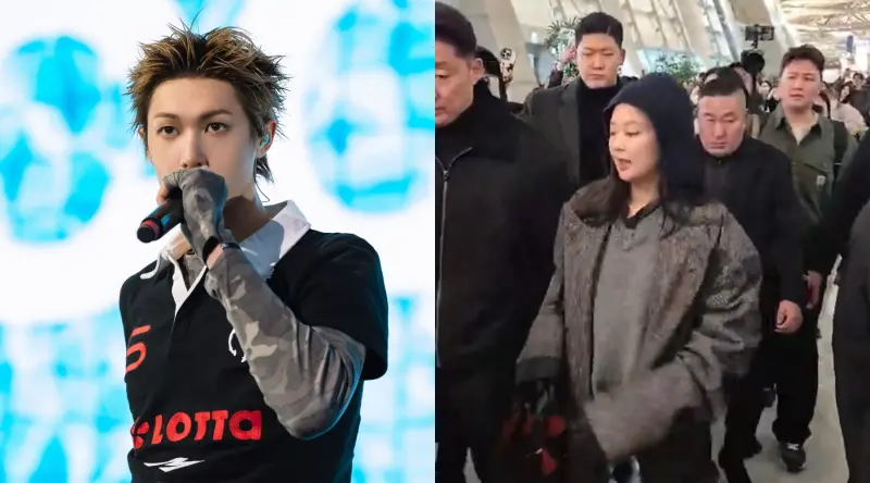 ▲CORTIS來台參加金唱片，成員MARTIN（馬丁）卻被阿伯認成是賴清德；BLACKPINK成員Jennie也即將抵台。（圖／YouTube@뉴스엔·Newsen、X@CORTIS@cortis_bighit）