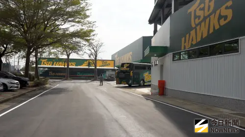 ▲台鋼雄鷹新建訓練基地「皇鷹學院」。（圖／記者陳云茹攝）