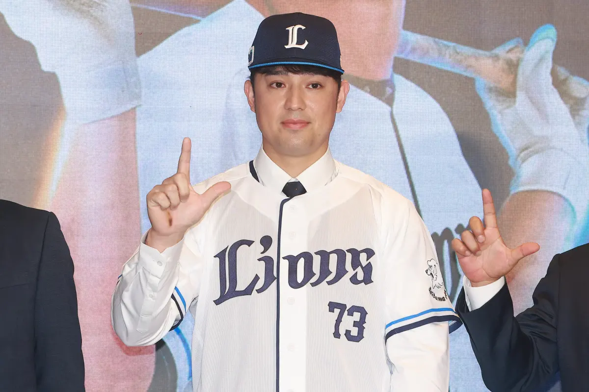 ▲林安可今（28）日迎來日職初先發機會，就扛下西武獅第四棒指定打擊，首打席敲出飛球出局，球隊前2局打完0：2落後羅德。（圖／記者葉政勳攝 , 2026.01.09）